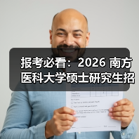报考必看:2026 南方医科大学硕士研究生招生简章(图4) 报考必看:2026 南方医科大学硕士研究生招生简章(图4)