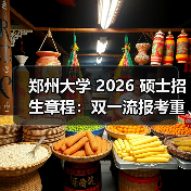 郑州大学 2026 硕士招生章程：双一流报考重点！（图2）