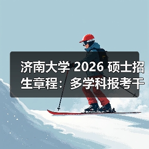济南大学 2026 硕士招生章程：多学科报考干货速看！（图2）
