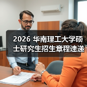 2026 华南理工大学硕士研究生招生章程速递（图2）