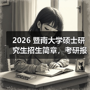 2026 暨南大学硕士研究生招生简章，考研报考要点查收！（图2）
