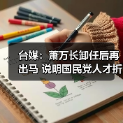 台媒:萧万长卸任后再出马 说明国民党人才折损殆尽(图3) 台媒:萧万长卸任后再出马 说明国民党人才折损殆尽(图3)