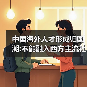 中国海外人才形成归国潮:不能融入西方主流社会(图4) 中国海外人才形成归国潮:不能融入西方主流社会(图4)