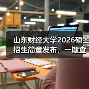 山东财经大学2026硕士招生简章发布,一键查收!(图3) 山东财经大学2026硕士招生简章发布,一键查收!(图3)