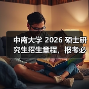中南大学 2026 硕士研究生招生章程,报考必看(图4) 中南大学 2026 硕士研究生招生章程,报考必看(图4)