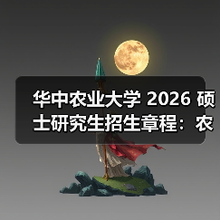 华中农业大学 2026 硕士研究生招生章程:农科强校报考新指南!(图4) 华中农业大学 2026 硕士研究生招生章程:农科强校报考新指南!(图4)