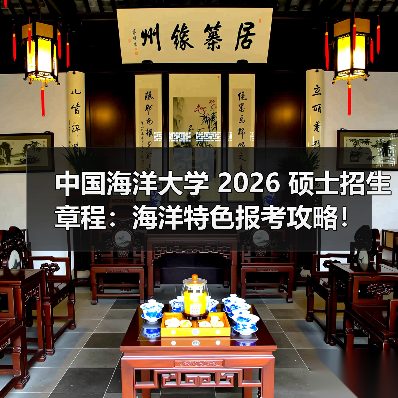 中国海洋大学 2026 硕士招生章程:海洋特色报考攻略!(图2) 中国海洋大学 2026 硕士招生章程:海洋特色报考攻略!(图2)