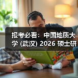 中国地质大学2026考研招生章程解读｜报考全攻略