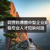调查称德国中型企业面临专业人才短缺问题（图1）