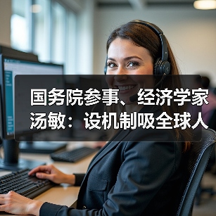 国务院参事、经济学家汤敏：设机制吸全球人才（图4）