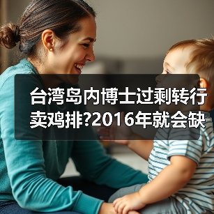 台湾岛内博士过剩转行卖鸡排?2016年就会缺人才（图1）