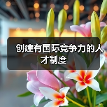 创建有国际竞争力的人才制度(图3) 创建有国际竞争力的人才制度(图3)