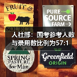 人社部:国考参考人数与录用数比例为57:1(图2) 人社部:国考参考人数与录用数比例为57:1(图2)