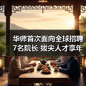 华师首次面向全球招聘7名院长 拔尖人才享年薪制(图2) 华师首次面向全球招聘7名院长 拔尖人才享年薪制(图2)