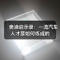 奥迪启示录:一流汽车人才是如何炼成的(图3) 奥迪启示录:一流汽车人才是如何炼成的(图3)