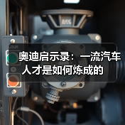 奥迪启示录：一流汽车人才是如何炼成的