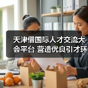 天津借国际人才交流大会平台 营造优良引才环境(图4) 天津借国际人才交流大会平台 营造优良引才环境(图4)