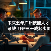 未来五年广州技能人才紧缺 月薪三千成起步价（图3）