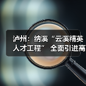 泸州：纳溪“云溪精英人才工程” 全面引进高级人才