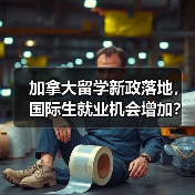 加拿大留学新政落地，国际生就业机会增加？