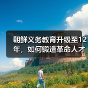 朝鲜义务教育升级至12年,如何锻造革命人才?(图3) 朝鲜义务教育升级至12年,如何锻造革命人才?(图3)