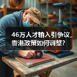 46万人才输入引争议，香港政策如何调整？（图1）
