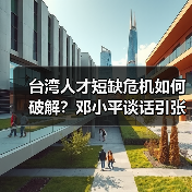 台湾人才短缺危机如何破解？邓小平谈话引张忠谋呼吁开放解企业燃眉之急