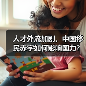 人才外流加剧,中国移民赤字如何影响国力?(图3) 人才外流加剧,中国移民赤字如何影响国力?(图3)