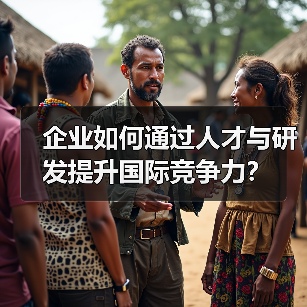 企业如何通过人才与研发提升国际竞争力?(图4) 企业如何通过人才与研发提升国际竞争力?(图4)