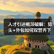 人才引进瓶颈破解:猎头+外包如何双管齐下?(图1) 人才引进瓶颈破解:猎头+外包如何双管齐下?(图1)