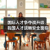 国际人才争夺战升级，我国人才战略安全面临哪些危机？（图1）