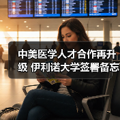 中美医学人才合作再升级 伊利诺大学签署备忘录助力卫生人才培养(图1) 中美医学人才合作再升级 伊利诺大学签署备忘录助力卫生人才培养(图1)