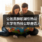 公务员辞职潮引热议：大学生热捧公职是否人才浪费？（图3）