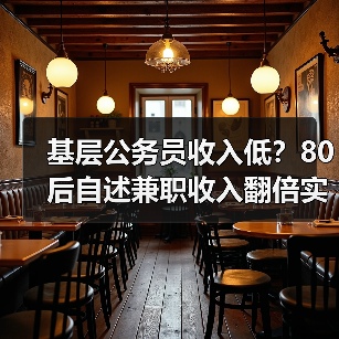 基层公务员收入低？80后自述兼职收入翻倍实录（图2）