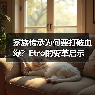 家族传承为何要打破血缘？Etro的变革启示（图2）