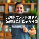 台湾医疗人才外流危机如何破解？马英九推国际医疗对策（图4）
