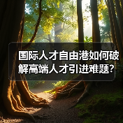 国际人才自由港如何破解高端人才引进难题?(图4) 国际人才自由港如何破解高端人才引进难题?(图4)