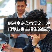 后进生逆袭哲学帝：冷门专业自主招生的破局之道（图4）