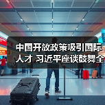中国开放政策吸引国际人才 习近平座谈鼓舞全球专家（图1）