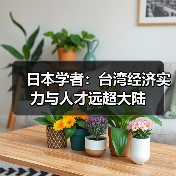 日本学者：台湾经济实力与人才远超大陆（图1）