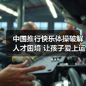 中国推行快乐体操破解人才困境 让孩子爱上运动（图4）