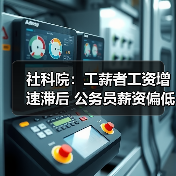 社科院：工薪者工资增速滞后 公务员薪资偏低需涨？（图1）