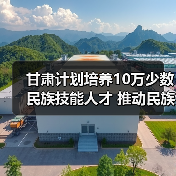 甘肃计划培养10万少数民族技能人才 推动民族团结进步（图1）