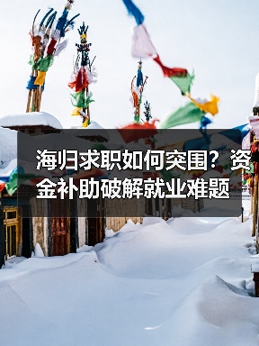 海归求职如何突围？资金补助破解就业难题