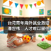 台湾青年海外就业激增 潘世伟:人才难以留住(图2) 台湾青年海外就业激增 潘世伟:人才难以留住(图2)