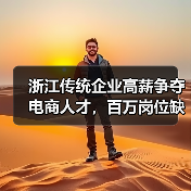 浙江传统企业高薪争夺电商人才,百万岗位缺口凸显(图4) 浙江传统企业高薪争夺电商人才,百万岗位缺口凸显(图4)