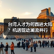 台湾人才为何西进大陆?机遇驱动潮流并行(图1) 台湾人才为何西进大陆?机遇驱动潮流并行(图1)