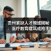 贵州紧缺人才领域揭秘：医疗教育建筑成抢手资源？（图1）