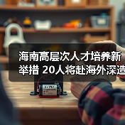 海南高层次人才培养新举措 20人将赴海外深造(图3) 海南高层次人才培养新举措 20人将赴海外深造(图3)