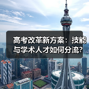高考改革新方案:技能与学术人才如何分流?(图4) 高考改革新方案:技能与学术人才如何分流?(图4)